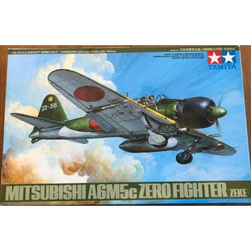 1/48 Tamiya Mitsubishi A6M5c Zero Fighter (ZEKE) 61027